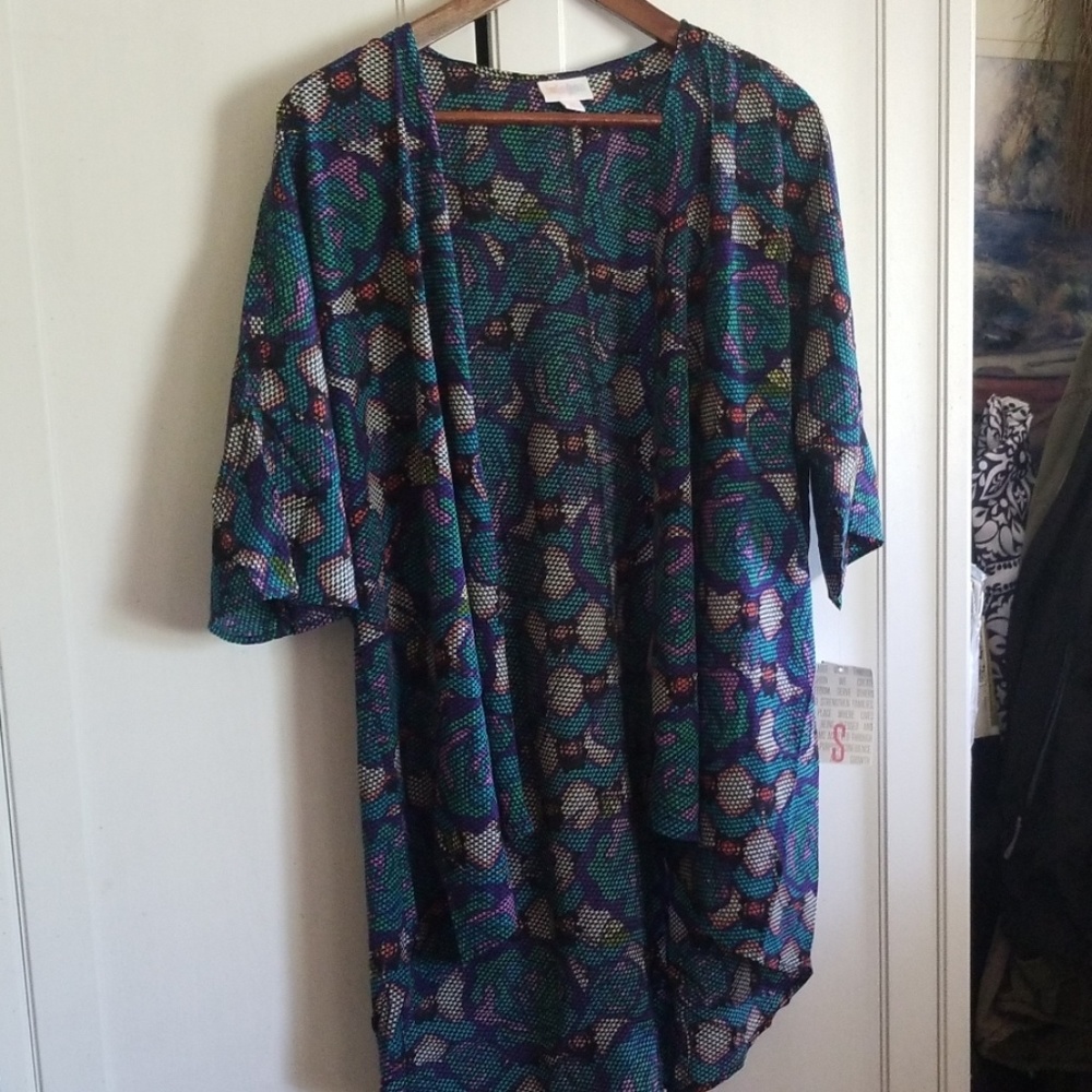 Luluroe Lindsay kimono small new with tags